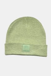 Czapka żeglarska unisex dla dorosłych - pistacjowa. Zielone czapki męskie AFTER ESSENTIALS, z aplikacjami, prążkowane, eleganckie. Za 55.00 zł.