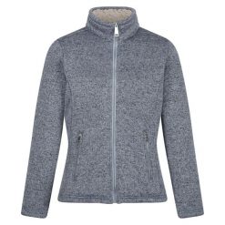 Damska/kobieca Bluza Polarowa Razia II Bonded Full Zip Fleece Jacket. Białe bluzy bez kaptura damskie Regatta, z polaru. Za 121.99 zł.