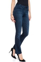 WRANGLER BOOTCUT DAMSKIE SPODNIE JEANSOWE SOFT WORN W28BVL12B 112128245. Spodnie materiałowe damskie Wrangler, bez wzorów, z jeansu. Za 189.99 zł.