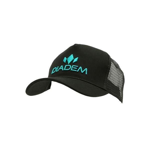 Czapka tenisowa Diadem Snapback Trucker czarna. Czarne czapki męskie DIADEM, bez wzorów. Za 90.00 zł.