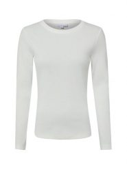 Brookshire koszulka z długim rękawem Kobiety Bawełna biały, S. Białe t-shirty damskie brookshire, s, bez wzorów, z bawełny, bez kołnierzyka. Za 99.95 zł.