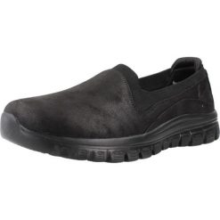 Buty SKECHERS GRACEFUL - LEANING I Czarny. Czarne obuwie treningowe damskie Skechers, na fitness i siłownię. Za 249.99 zł.