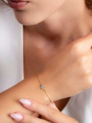 Heliophilia Pozłacana bransoletka rozmiar: onesize. Żółte bransoletki damskie Heliophilia, pozłacane. Za 130.99 zł.