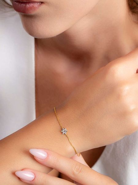 Heliophilia Pozłacana bransoletka rozmiar: onesize. Żółte bransoletki damskie Heliophilia, pozłacane. Za 130.99 zł.