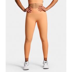 Legginsy Rib sportowe damskie. Brązowe legginsy damskie NORDICDOTS, s, bez wzorów, z nylonu. Za 365.00 zł.