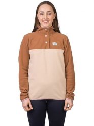 Hannah Bluza polarowa "Nuka" w kolorze jasnobrązowym rozmiar: 40. Brązowe bluzy bez kaptura damskie Hannah, z materiału. Za 208.99 zł.