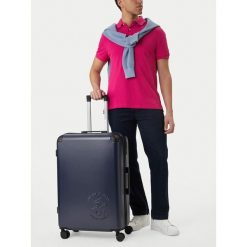 Walizka duża Beverly Hills Polo Club. Niebieskie walizki Beverly Hills Polo Club, bez wzorów, duże. Za 399.99 zł.