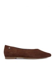 Lasocki Baleriny CEO-RST-ROSE-70 Brązowy. Brązowe baleriny damskie Lasocki, bez wzorów, ze skóry, bez obcasa. Za 169.99 zł.