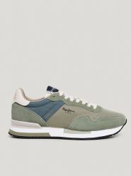 Pepe Jeans FOOTWEAR Skórzane buty w kolorze zielonym do biegania rozmiar: 41. Zielone obuwie do biegania damskie Pepe Jeans FOOTWEAR. Za 193.70 zł.