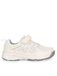 Endurance Sneakersy Tasi Kids Indoor Sport Shoe E234220 Biały. Białe buty sportowe chłopięce Endurance, bez wzorów, ze skóry, sportowe, bez zapięcia. Za 99.99 zł.