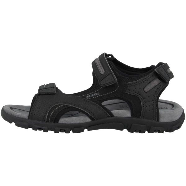 Sandały Geox Model Uomo Sandal Strada Kolor Czarny. Czarne sandały męskie Geox, bez zapięcia. Za 312.99 zł.