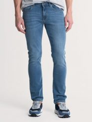 BIG STAR Dżinsy - Slim fit - w kolorze niebieskim rozmiar: W33/L30. Niebieskie jeansy męskie Big Star. Za 164.99 zł.