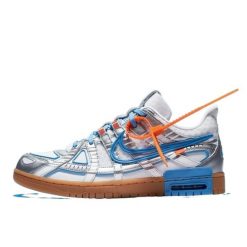 Buty do chodzenia dla dorosłych Nike Dunk Off-White Air Rubber UNC. Białe obuwie do biegania damskie OFF-WHITE. Za 2,772.75 zł.