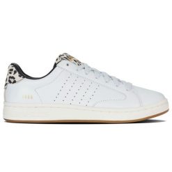Buty K-Swiss Lozan Klub Lth 97263-952-M białe. Białe buty sportowe na co dzień damskie bez wzorów, z gumy. Za 401.86 zł.