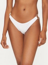 Guess Dół od bikini E5GO19 KC692 Biały. Białe bikini damskie Guess, z aplikacjami. Za 139.99 zł.