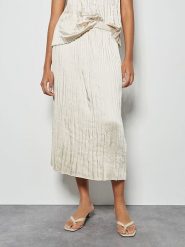 Someday. Spódnica w kolorze kremowym rozmiar: 40. Brązowe spódniczki damskie Someday, bez wzorów, maxi, proste. Za 187.99 zł.