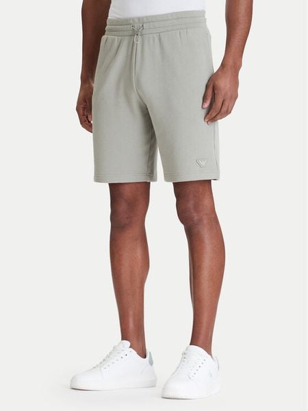 Emporio Armani Underwear Szorty sportowe EM000495 AF19060 U8046 Beżowy Regular Fit. Brązowe szorty męskie Emporio Armani Underwear, bez wzorów, z bawełny, sportowe. Za 409.99 zł.