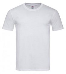 Biały T-Shirt Męski Bez Nadruku -STEDMAN- 100% Bawełna, Koszulka, Krótki Rękaw, Basic, U-neck. Białe t-shirty męskie Stedman, m, bez wzorów, z bawełny, bez kołnierzyka. Za 45.00 zł.