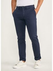 Façonnable Spodnie chino w kolorze granatowym rozmiar: 52. Niebieskie spodnie materiałowe męskie Façonnable, bez wzorów. Za 223.99 zł.