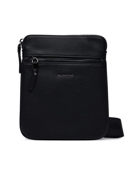 Valentino Saszetka Vibe VBS9VQ05 Czarny. Czarne saszetki męskie Valentino, ze skóry. Za 329.99 zł.