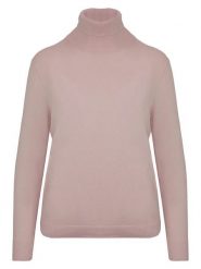 Malo Optimum Golf w kolorze szaroróżowym rozmiar: XS. Różowe golfy damskie Malo Optimum, xs, bez wzorów, z kaszmiru, bez ramiączek. Za 287.16 zł.