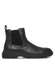 Tommy Hilfiger Sztyblety Hilfiger Outdoor Warm Lth Chel FM0FM05958 Czarny. Czarne sztyblety męskie Tommy Hilfiger, bez zapięcia. Za 699.99 zł.