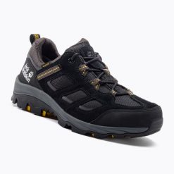 Buty trekkingowe męskie Jack Wolfskin Vojo 3 Texapore czarne. Czarne buty trekkingowe męskie Jack Wolfskin, z gumy, bez zapięcia, trekkingowe. Za 677.00 zł.