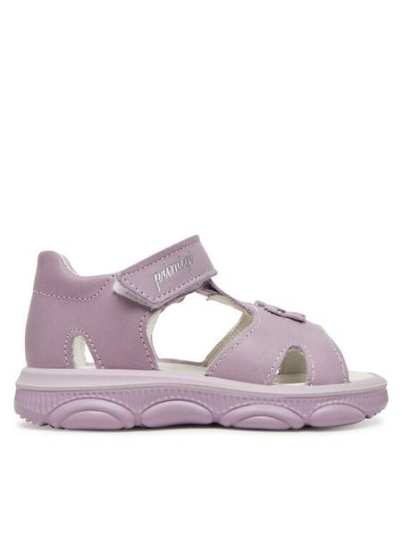 Primigi Sandały 7871900 M Fioletowy. Fioletowe sandały dziewczęce Primigi, z nubiku, bez zapięcia. Za 249.99 zł.