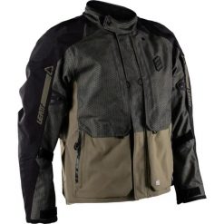 Krótka kurtka motocyklowa Leatt ADV DriTour 5.5 V26. Czarne kurtki męskie LEATT, m, bez wzorów, z materiału, bez kaptura. Za 2,460.50 zł.