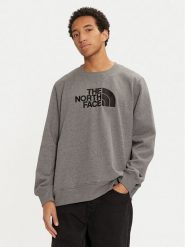 The North Face Bluza Drew Peak NF0A89EK Szary Regular Fit. Szare bluzy bez kaptura męskie The North Face, m, z bawełny. Za 299.99 zł.