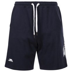 Trespass Lance - Męskie spodenki granatowe. Niebieskie szorty męskie Trespass, bez wzorów, z polaru, sportowe. Za 101.30 zł.