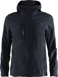 Craft Kurtka przeciwdeszczowa "Urban" w kolorze czarnym rozmiar: M. Czarne kurtki outdoor męskie Craft, m, bez wzorów, bez kaptura. Za 314.95 zł.
