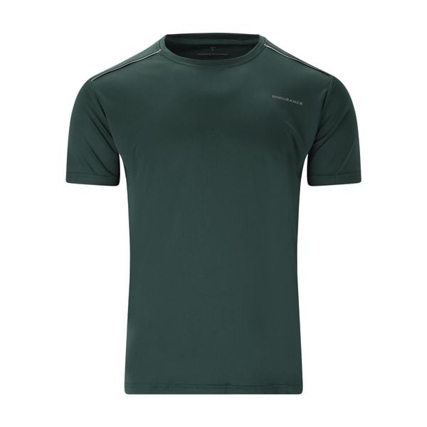 Koszulka Endurance Abbi. Zielone t-shirty sportowe męskie Endurance, bez ramiączek, na fitness i siłownię. Za 133.50 zł.
