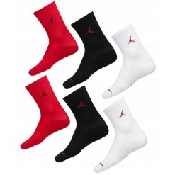 Skarpety Jordan Everyday Cushioned Crew 6 par. Brązowe skarpetki damskie Jordan, bez wzorów. Za 130.00 zł.