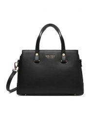 Nine West Torebka CEO-MAINE-LDA8203 Czarny. Czarne torebki klasyczne damskie Nine West, bez wzorów, z materiału, bez dodatków. Za 279.99 zł.