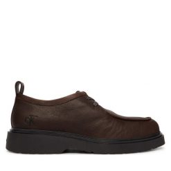 Półbuty Calvin Klein. Brązowe półbuty męskie CALVIN KLEIN, bez zapięcia. Za 649.99 zł.