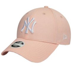 Czapka z daszkiem New Era MLB New York Yankees. Czerwone czapki męskie New Era, bez wzorów, z bawełny. Za 99.99 zł.