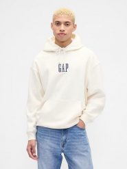 GAP Bluza w kolorze kremowym rozmiar: M. Brązowe bluzy z kapturem męskie GAP, m. Za 95.69 zł.