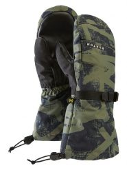 Burton Rękawiczki narciarskie "GORE-TEX" w kolorze oliwkowo-czarnym rozmiar: 152. Brązowe rękawiczki dziecięce Burton, z gore-texu, bez ramiączek. Za 124.95 zł.