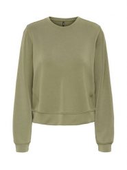 ONLY Bluza Maya 15361163 Zielony Regular Fit. Zielone bluzy bez kaptura damskie Only, s, z syntetyku. Za 129.99 zł.