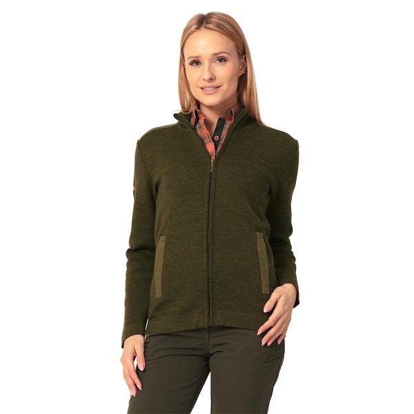 Sweter myśliwski damski Tagart Moore Lady z wełną Merino. Zielone swetry klasyczne damskie tagart, xl, z wełny, bez kołnierzyka. Za 389.00 zł.