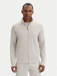 BOSS Bluza Mix&Match 50515307 Beżowy jasny Regular Fit. Brązowe bluzy bez kaptura męskie Boss, m, z bawełny. Za 279.99 zł.