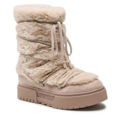 Botki Jenny Fairy. Brązowe botki damskie Jenny Fairy, bez obcasa, na płaskiej podeszwie, bez zapięcia. Za 159.99 zł.