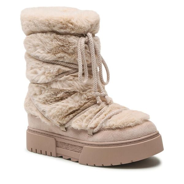 Botki Jenny Fairy. Brązowe botki damskie Jenny Fairy, bez obcasa, na płaskiej podeszwie, bez zapięcia. Za 159.99 zł.