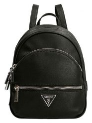 Guess Plecak w kolorze czarnym - 22 x 26 x 10 cm rozmiar: onesize. Czarne plecaki damskie Guess, z aplikacjami, z materiału. Za 426.99 zł.