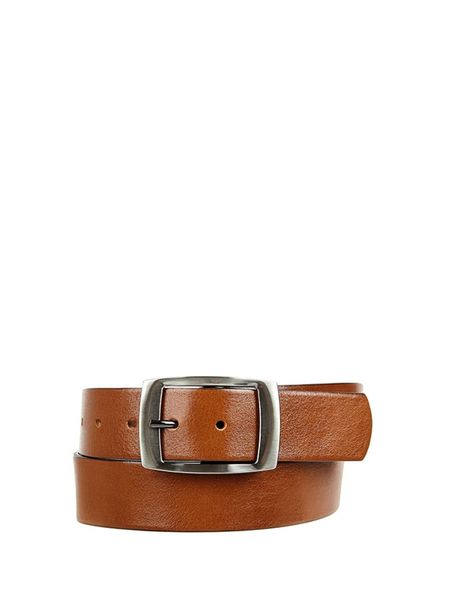 Wojas Skórzany pasek w kolorze brązowym rozmiar: 100 cm. Brązowe paski damskie Wojas, bez wzorów, z materiału. Za 110.81 zł.