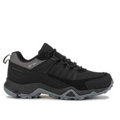 Buty męskie sportowe trekkingowe DK SPIDER SOFTSHELL. Czarne kurtki softshell damskie DK, m, bez wzorów, z materiału, bez kaptura. Za 169.00 zł.