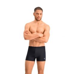 Kąpielówki męskie Puma Trunk Classic czarne. Czarne kąpielówki męskie Puma, l, bez wzorów, do pływania. Za 142.99 zł.