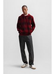 Hugo Boss Fashion Bluza w kolorze bordowym rozmiar: L. Czerwone bluzy z kapturem męskie Hugo Boss Fashion, l, z bawełny. Za 456.95 zł.