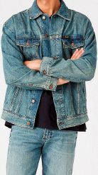 WRANGLER ANTI FIT JACKET MĘSKA KURTKA JEANSOWA GRASS ROOTS W459Y131C 112146060. Kurtki męskie Wrangler, m, bez wzorów, z jeansu, bez kaptura. Za 289.99 zł.